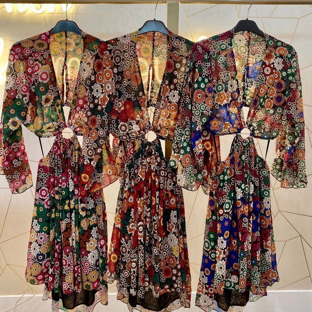 Semi Opened Back Dress
